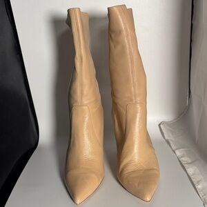 Zara size 39/8.0/8.5 Elegant Tan Women's Boots